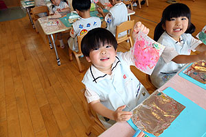 アイスクリームの制作　うさぎ