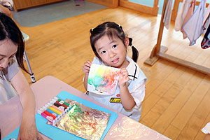 アイスクリームの制作　うさぎ