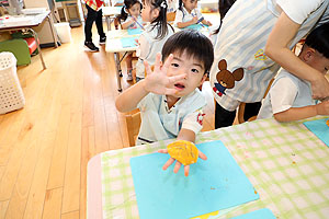 ひまわりの制作　こあら