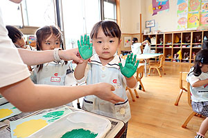 ひまわりの制作　こあら