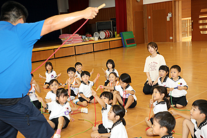 体操教室たのしかったね　　すみれ