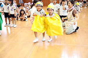 7月生まれのお誕生会　　年中組