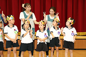 7月生まれのお誕生会　　年長組