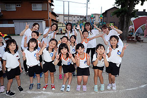 年長お泊り保育５・キャンプファイヤー・花火大会