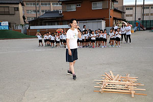 年長お泊り保育５・キャンプファイヤー・花火大会