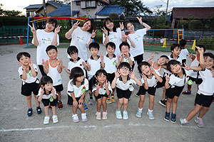 年長お泊り保育５・キャンプファイヤー・花火大会