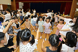 カミングエンゼル　1年生の皆さん・お帰りなさい！　ドッジボール大会・フープゲーム　NO.1