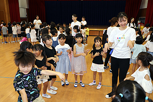 カミングエンゼル　1年生の皆さん・お帰りなさい！　ドッジボール大会・フープゲーム　NO.1