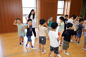 カミングエンゼル　1年生の皆さん・お帰りなさい！　ドッジボール大会・フープゲーム　NO.1