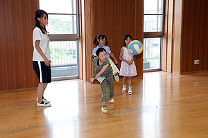 カミングエンゼル　1年生の皆さん・お帰りなさい！　ドッジボール大会・フープゲーム　NO.1