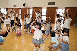 カミングエンゼル　1年生の皆さん・お帰りなさい！　ドッジボール大会・フープゲーム　NO.1