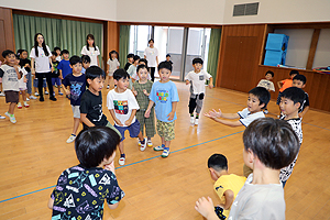 カミングエンゼル　1年生の皆さん・お帰りなさい！　ドッジボール大会・フープゲーム　NO.1