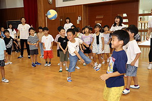 カミングエンゼル　1年生の皆さん・お帰りなさい！　ドッジボール大会・フープゲーム　NO.1