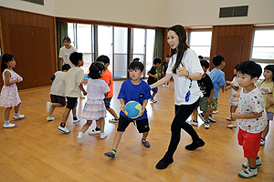 カミングエンゼル　1年生の皆さん・お帰りなさい！　ドッジボール大会・フープゲーム　NO.1