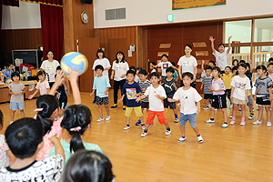 カミングエンゼル　1年生の皆さん・お帰りなさい！　ドッジボール大会・フープゲーム　NO.1