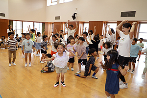 カミングエンゼル　1年生のみなさん　お帰りなさい！　みんなでドッジボール・フープゲーム　NO.2