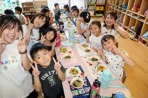 カミングエンゼル　1年生のみなさんお帰りなさい！美味しかったね給食　NO.3