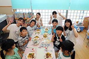 カミングエンゼル　1年生のみなさんお帰りなさい！美味しかったね給食　NO.3