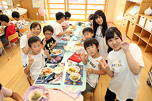 カミングエンゼル　1年生のみなさんお帰りなさい！美味しかったね給食　NO.3