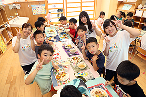 カミングエンゼル　1年生のみなさんお帰りなさい！美味しかったね給食　NO.3