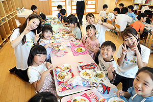 カミングエンゼル　1年生のみなさんお帰りなさい！美味しかったね給食　NO.3