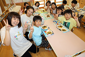 カミングエンゼル　1年生のみなさんお帰りなさい！美味しかったね給食　NO.3