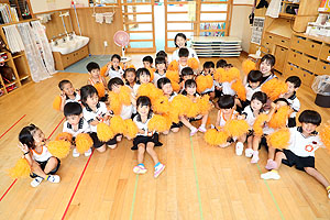 ダンシングぽんぽん入れゲーム　きりん