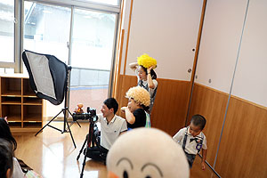 卒園アルバムの写真撮影　　C・D・E