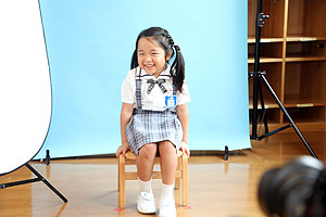 卒園アルバムの写真撮影　　C・D・E