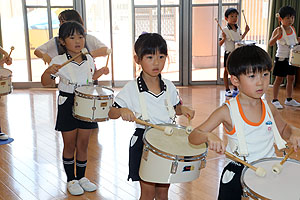 鼓隊の活動頑張っています！　A・B