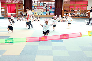 かけっこの練習　年少組