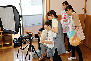 卒園アルバムの写真撮影　A・B