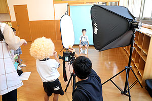 卒園アルバムの写真撮影　A・B