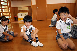 卒園アルバムの写真撮影　A・B