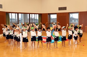 組体操・バルーン活動がんばっています！　A・B　NO.2