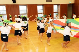 組体操・バルーン活動がんばっています！　A・B　NO.2