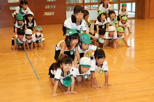 組体操・バルーン活動がんばっています！　A・B　NO.2