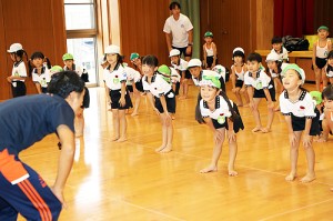 組体操・バルーン活動がんばっています！　A・B　NO.1