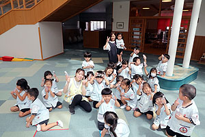 夏の思い出ボトルの制作　こあら