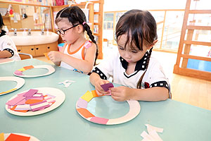 ハロウィンの制作　さくら