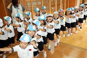 体操教室　かけっこ頑張ったね！　こあら