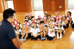 体操教室　   かけっこ頑張ったね！　りす・きりん