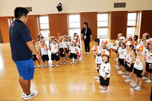 体操教室　   かけっこ頑張ったね！　りす・きりん