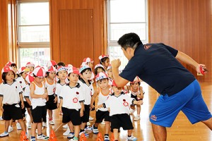 体操教室　   かけっこ頑張ったね！　りす・きりん