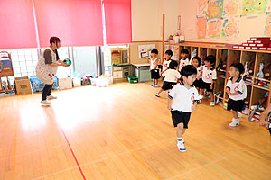 転がしドッジボール　りす