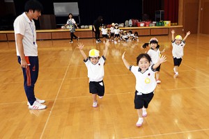 体操教室　   かけっこ頑張ったね！　　ぱんだ