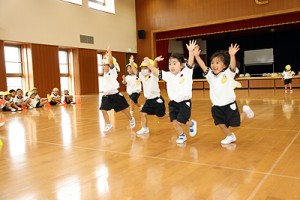 体操教室　   かけっこ頑張ったね！　　ぱんだ