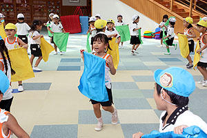 運動会のリズム活動　ひまわり・さくら・たんぽぽ