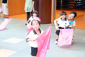 運動会のリズム活動　ばら・すみれ