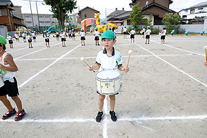 鼓隊の活動頑張っています！　A・B